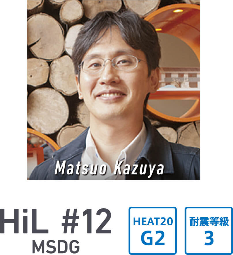 Matsuo Kazuya HiL #12 MSDG HEAT20 G2 耐震等級 3